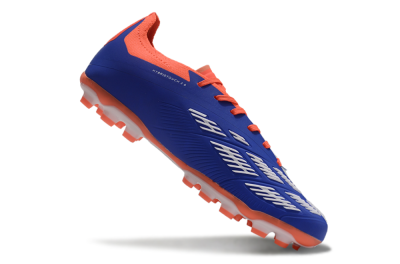 Men's Adidas Predator Elite 24 MG Multi Ground Low-Tops Football Boots - Blue/White/Red