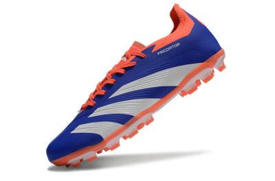 Men's Adidas Predator Elite 24 MG Multi Ground Low-Tops Football Boots - Blue/White/Red