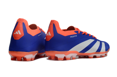 Men's Adidas Predator Elite 24 MG Multi Ground Low-Tops Football Boots - Blue/White/Red