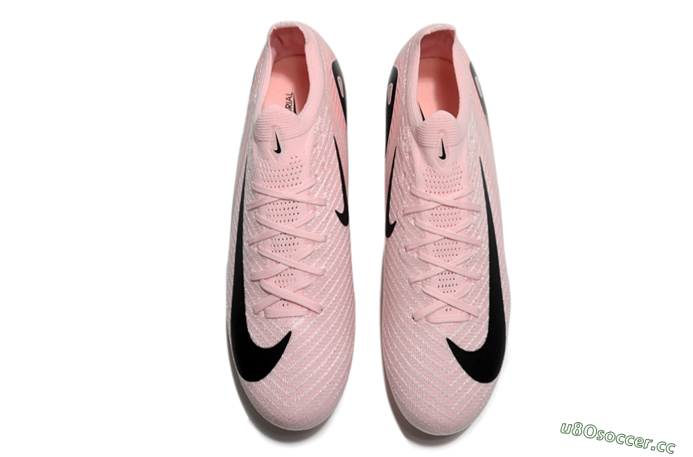 Unisex Nike Air Zoom Mercurial Vapor 16 Elite FG Firm Ground Low-Tops Football Boots - Pink/Black/White 4