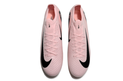 Unisex Nike Air Zoom Mercurial Vapor 16 Elite FG Firm Ground Low-Tops Football Boots - Pink/Black/White