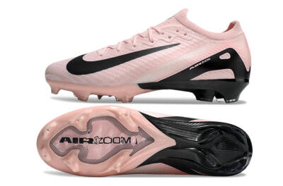 Unisex Nike Air Zoom Mercurial Vapor 16 Elite FG Firm Ground Low-Tops Football Boots - Pink/Black/White