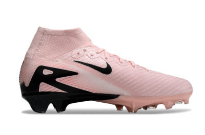 Unisex Nike Air Zoom Mercurial Superfly 10 Elite FG Firm Ground High-Tops Football Boots - Pink/White/Black