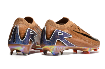 Unisex Nike Air Zoom Mercurial Vapor 16 Elite FG Firm Ground Low-Tops Football Boots - Gold/Blue/White