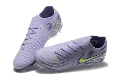 Men's Nike Phantom Luna Elite FG Firm Ground Low-Tops Football Boots - Purple/Yellow/White