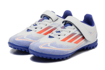 Kids Kids Adidas Predator Elite TF Artificial Turf Low-Tops Football Shoes - White/Blue/Red