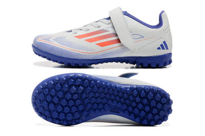 Kids Kids Adidas Predator Elite TF Artificial Turf Low-Tops Football Shoes - White/Blue/Red