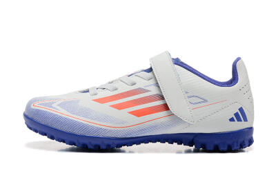 Kids Kids Adidas Predator Elite TF Artificial Turf Low-Tops Football Shoes - White/Blue/Red