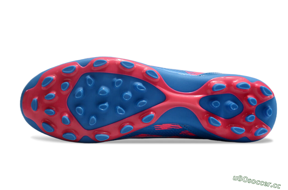 Unisex Adidas F50 Elite MG Multi Ground Low-Tops Football Boots - Blue/White/Red 6