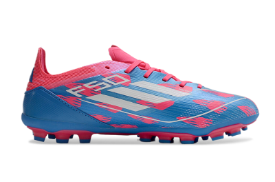 Unisex Adidas F50 Elite MG Multi Ground Low-Tops Football Boots - Blue/White/Red