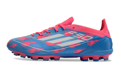 Unisex Adidas F50 Elite MG Multi Ground Low-Tops Football Boots - Blue/White/Red