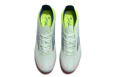Unisex Adidas F50 Elite MG Multi Ground Low-Tops Football Boots - Jade/Blue/Yellow