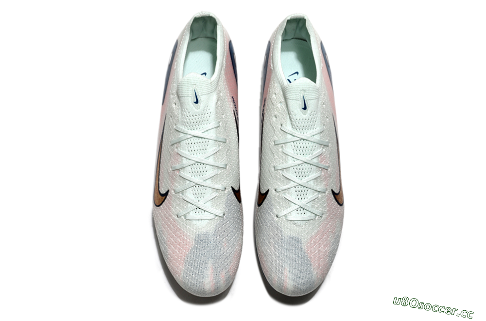 Men's Nike Air Zoom Mercurial Vapor 16 Elite SG Soft Ground Low-Tops Football Boots - Jade/Pink/Blue 4
