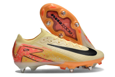 Men's Nike Air Zoom Mercurial Vapor 16 Elite SG Soft Ground Low-Tops Football Boots - Yellow/Black/Red
