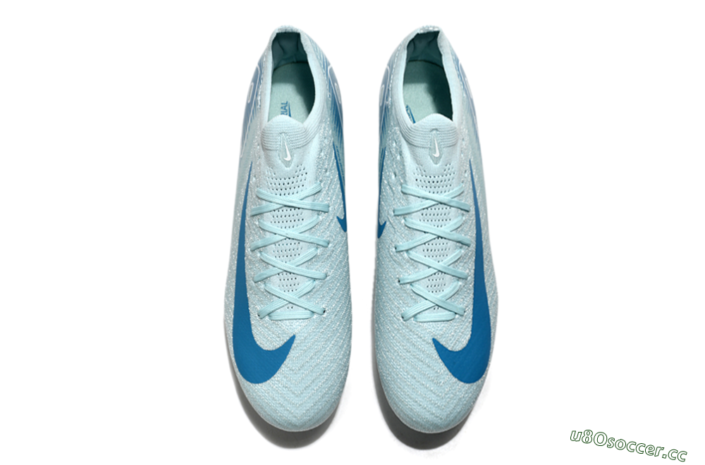 Men's Nike Air Zoom Mercurial Vapor 16 Elite SG Soft Ground Low-Tops Football Boots - Jade/Blue/White 4
