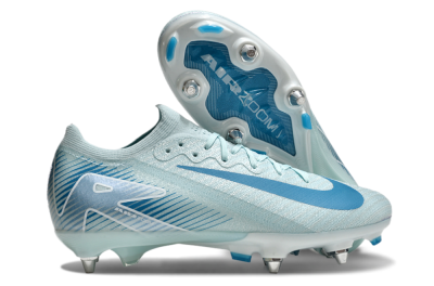 Men's Nike Air Zoom Mercurial Vapor 16 Elite SG Soft Ground Low-Tops Football Boots - Jade/Blue/White