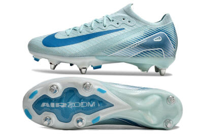 Men's Nike Air Zoom Mercurial Vapor 16 Elite SG Soft Ground Low-Tops Football Boots - Jade/Blue/White