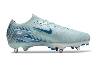 Men's Nike Air Zoom Mercurial Vapor 16 Elite SG Soft Ground Low-Tops Football Boots - Jade/Blue/White