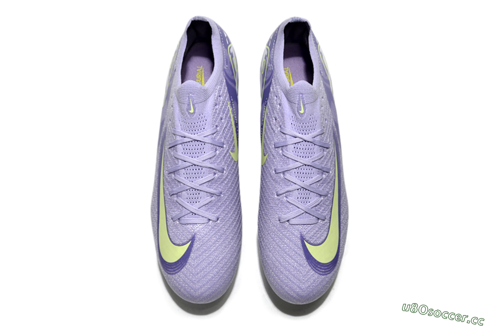 Men's Nike Air Zoom Mercurial Vapor 16 Elite SG Soft Ground Low-Tops Football Boots - Purple/Yellow/White 4