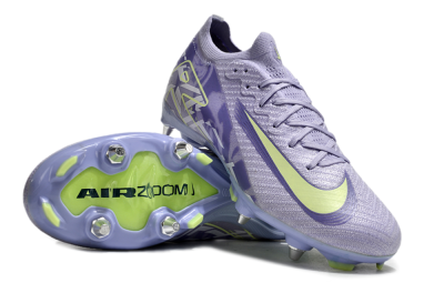Men's Nike Air Zoom Mercurial Vapor 16 Elite SG Soft Ground Low-Tops Football Boots - Purple/Yellow/White