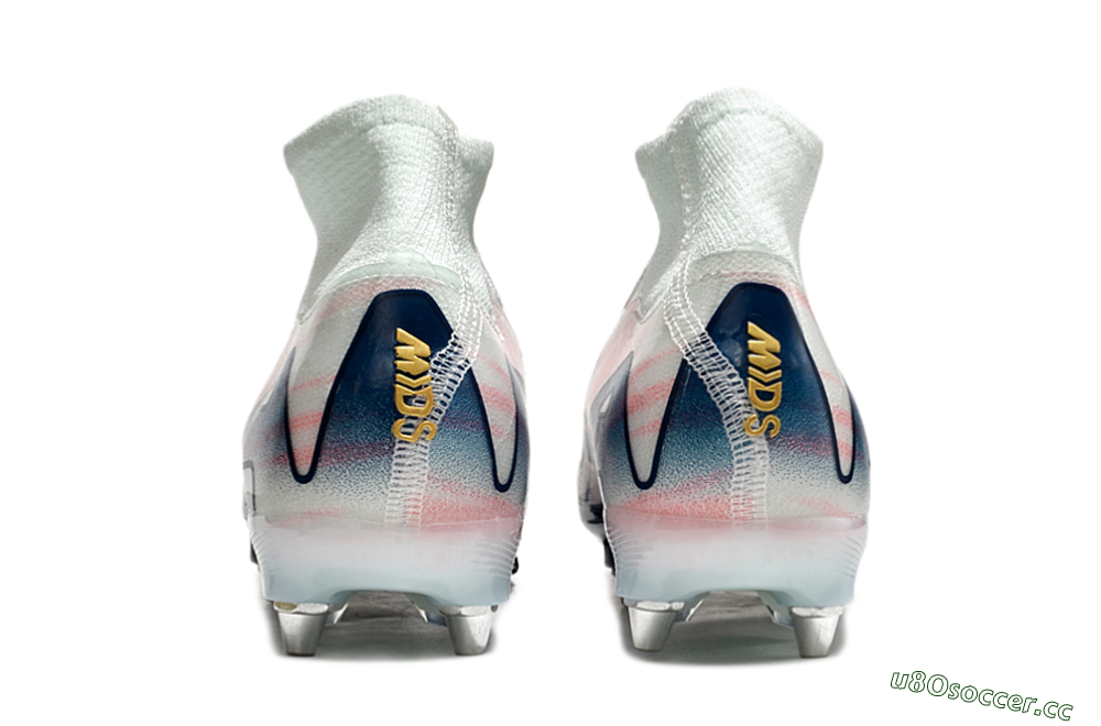 Men's Nike Air Zoom Mercurial Superfly 10 Elite SG Soft Ground High-Tops Football Boots - Jade/Pink/Gold/Blue 5
