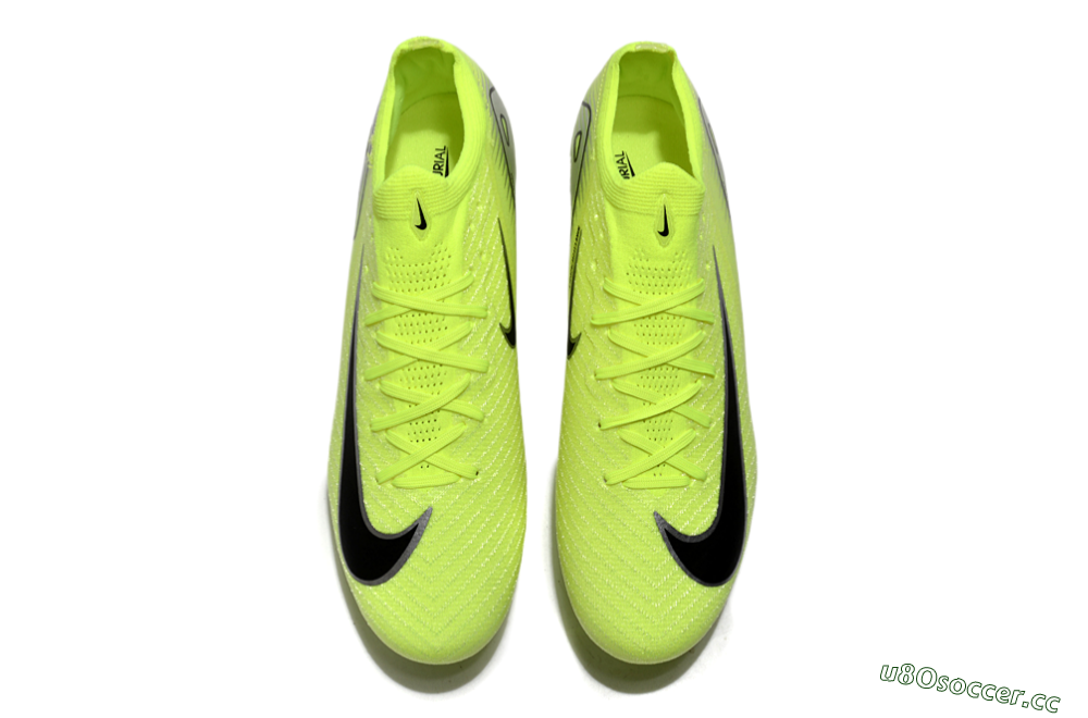 Men's Nike Air Zoom Mercurial Vapor 16 Elite SG Soft Ground Low-Tops Football Boots - Yellow/Silver/Black 4