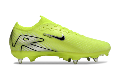 Men's Nike Air Zoom Mercurial Vapor 16 Elite SG Soft Ground Low-Tops Football Boots - Yellow/Silver/Black