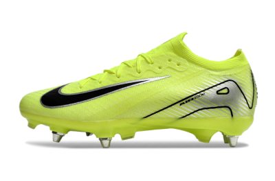 Men's Nike Air Zoom Mercurial Vapor 16 Elite SG Soft Ground Low-Tops Football Boots - Yellow/Silver/Black