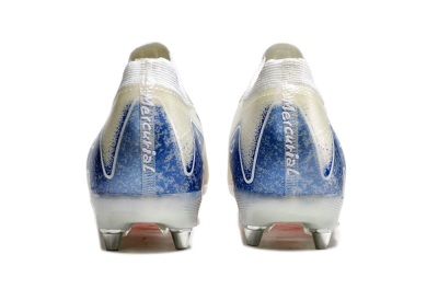 Men's Nike Air Zoom Mercurial Vapor 16 Elite SG Soft Ground Low-Tops Football Boots - Beige/Blue/White