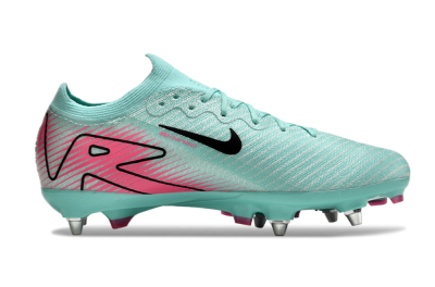 Men's Nike Air Zoom Mercurial Vapor 16 Elite SG Soft Ground Low-Tops Football Boots - Jade/Black/Pink