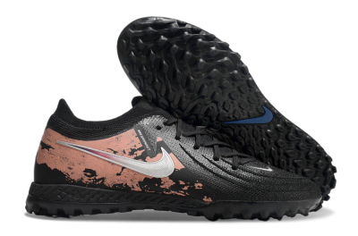 Men's Nike Phantom GX 2 Elite TF Artificial Turf Low-Tops Football Shoes - Black/White/Red
