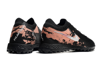 Men's Nike Phantom GX 2 Elite TF Artificial Turf Low-Tops Football Shoes - Black/White/Red