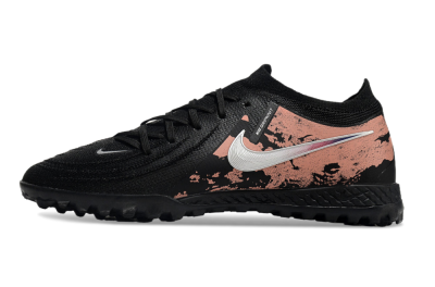 Men's Nike Phantom GX 2 Elite TF Artificial Turf Low-Tops Football Shoes - Black/White/Red
