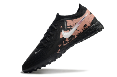 Men's Nike Phantom GX 2 Elite TF Artificial Turf Low-Tops Football Shoes - Black/White/Red