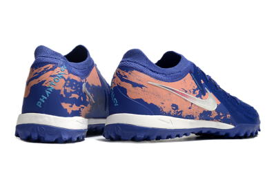 Men's Nike Phantom GX 2 Elite TF Artificial Turf Low-Tops Football Shoes - Blue/White/Red