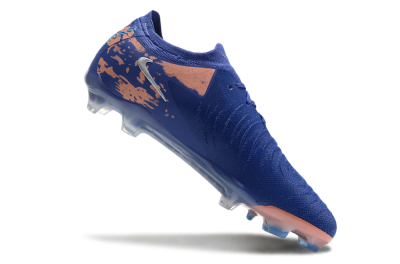 Men's Nike Phantom Luna Elite FG Firm Ground Low-Tops Football Boots - Blue/White/Red