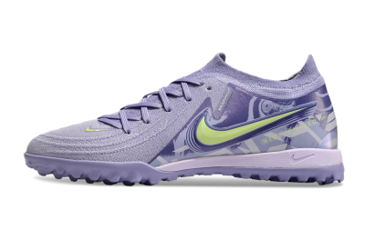 Men's Nike Phantom GX 2 Elite TF Artificial Turf Low-Tops Football Shoes - Purple/Yellow/White