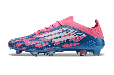 Unisex Adidas F50 Elite FG Firm Ground Low-Tops Football Boots - Blue/White/Red