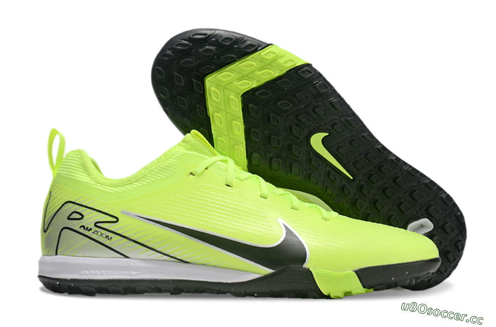 Unisex Nike Air Zoom Mercurial Vapor 16 Elite TF Artificial Turf Low-Tops Football Shoes - Yellow/Black/White 2
