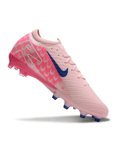 Men's Nike Air Zoom Mercurial Vapor 16 Elite AG Artificial Grass Low-Tops Football Boots - Pink/Blue/White