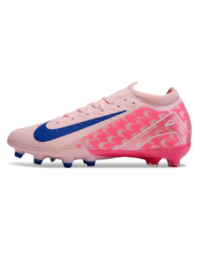 Men's Nike Air Zoom Mercurial Vapor 16 Elite AG Artificial Grass Low-Tops Football Boots - Pink/Blue/White
