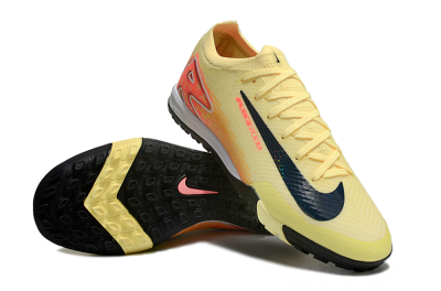 Unisex Nike Air Zoom Mercurial Vapor 16 Elite TF Artificial Turf Low-Tops Football Shoes - Yellow/Black/Red