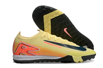 Unisex Nike Air Zoom Mercurial Vapor 16 Elite TF Artificial Turf Low-Tops Football Shoes - Yellow/Black/Red