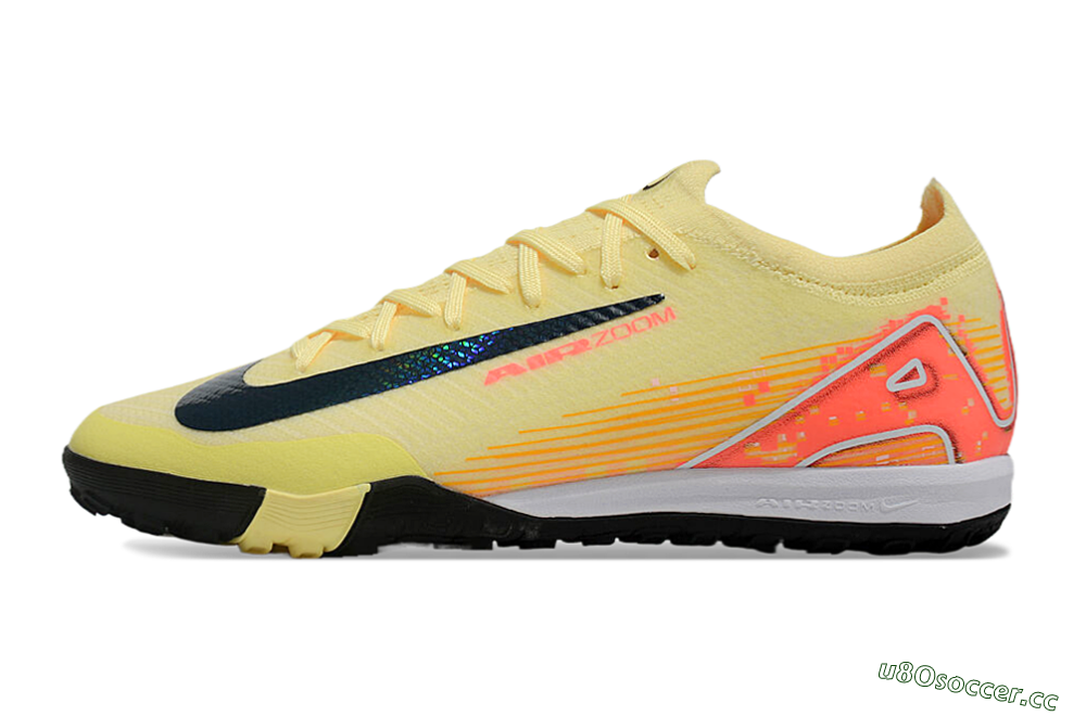 Unisex Nike Air Zoom Mercurial Vapor 16 Elite TF Artificial Turf Low-Tops Football Shoes - Yellow/Black/Red 0