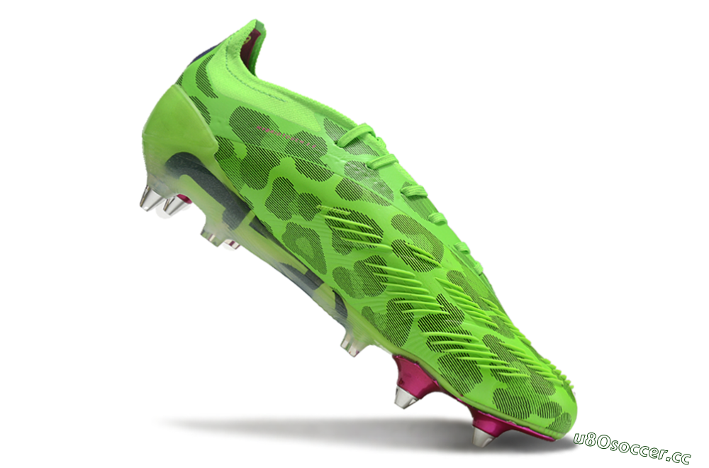 Men's Adidas Predator 24 Elite SG Soft Ground Low-Tops Football Boots - Yellow/Purple/Pink 4