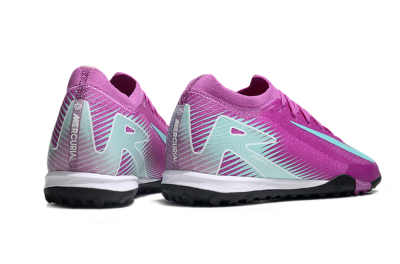 Unisex Nike Air Zoom Mercurial Vapor 16 Elite TF Artificial Turf Low-Tops Football Shoes - Pink/Jade/White