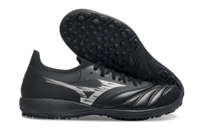 Men's Mizuno Morelia Neo Sala M8 TF Artificial Turf Low-Tops Football Shoes - Black/White