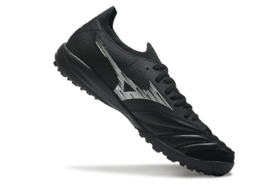 Men's Mizuno Morelia Neo Sala M8 TF Artificial Turf Low-Tops Football Shoes - Black/White