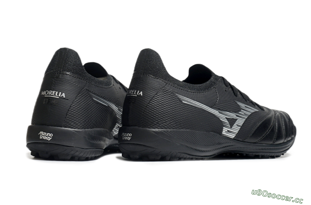 Men's Mizuno Morelia Neo Sala M8 TF Artificial Turf Low-Tops Football Shoes - Black/White 6