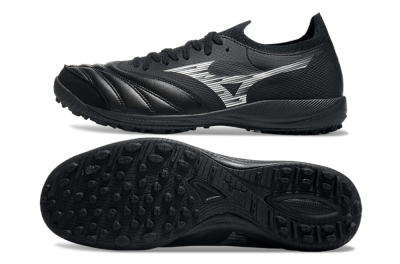 Men's Mizuno Morelia Neo Sala M8 TF Artificial Turf Low-Tops Football Shoes - Black/White